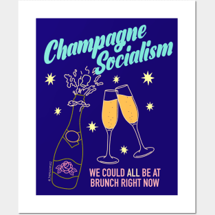 Champagne Socialism - The Peach Fuzz Posters and Art